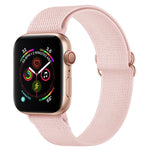 สายรัดนาฬิกาโพลีเอสเตอร์ไนลอน สำหรับ Apple Watch Series, 7 41 มม. / 6&SE&5&4 40 มม. / 3&2&1 38 มม., 7 45 มม. / 6&SE&5&4 44 มม. / 3&2&1 42 มม.