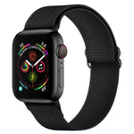 สายรัดนาฬิกาโพลีเอสเตอร์ไนลอน สำหรับ Apple Watch Series, 7 41 มม. / 6&SE&5&4 40 มม. / 3&2&1 38 มม., 7 45 มม. / 6&SE&5&4 44 มม. / 3&2&1 42 มม.