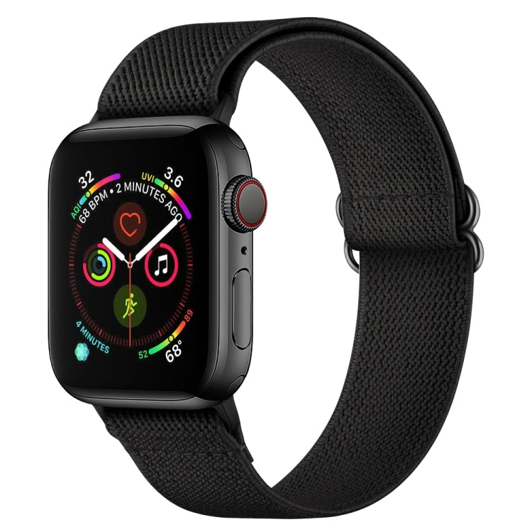 สายรัดนาฬิกาโพลีเอสเตอร์ไนลอน สำหรับ Apple Watch Series, 7 41 มม. / 6&SE&5&4 40 มม. / 3&2&1 38 มม., 7 45 มม. / 6&SE&5&4 44 มม. / 3&2&1 42 มม.