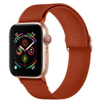 สายรัดนาฬิกาโพลีเอสเตอร์ไนลอน สำหรับ Apple Watch Series, 7 41 มม. / 6&SE&5&4 40 มม. / 3&2&1 38 มม., 7 45 มม. / 6&SE&5&4 44 มม. / 3&2&1 42 มม.
