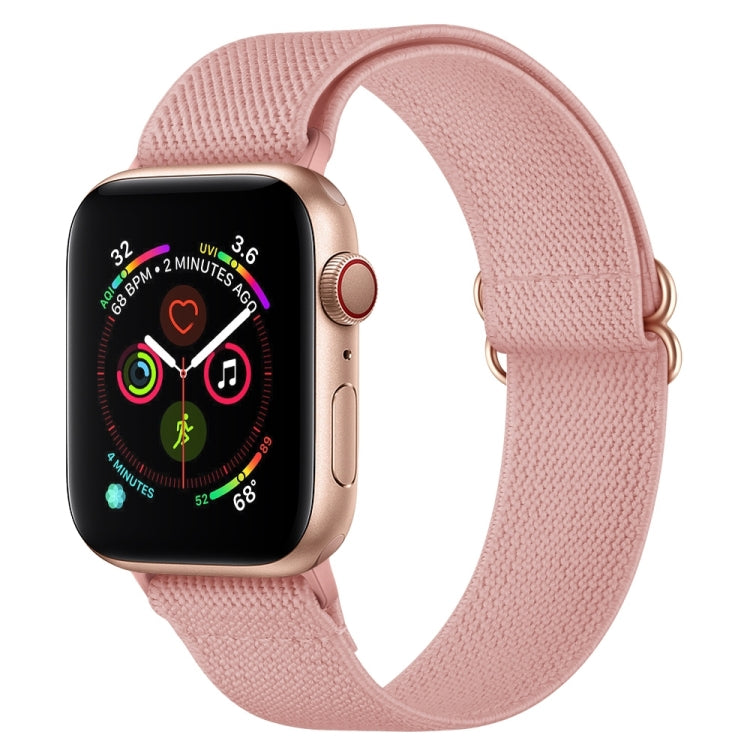 สายรัดนาฬิกาโพลีเอสเตอร์ไนลอน สำหรับ Apple Watch Series, 7 41 มม. / 6&SE&5&4 40 มม. / 3&2&1 38 มม., 7 45 มม. / 6&SE&5&4 44 มม. / 3&2&1 42 มม.