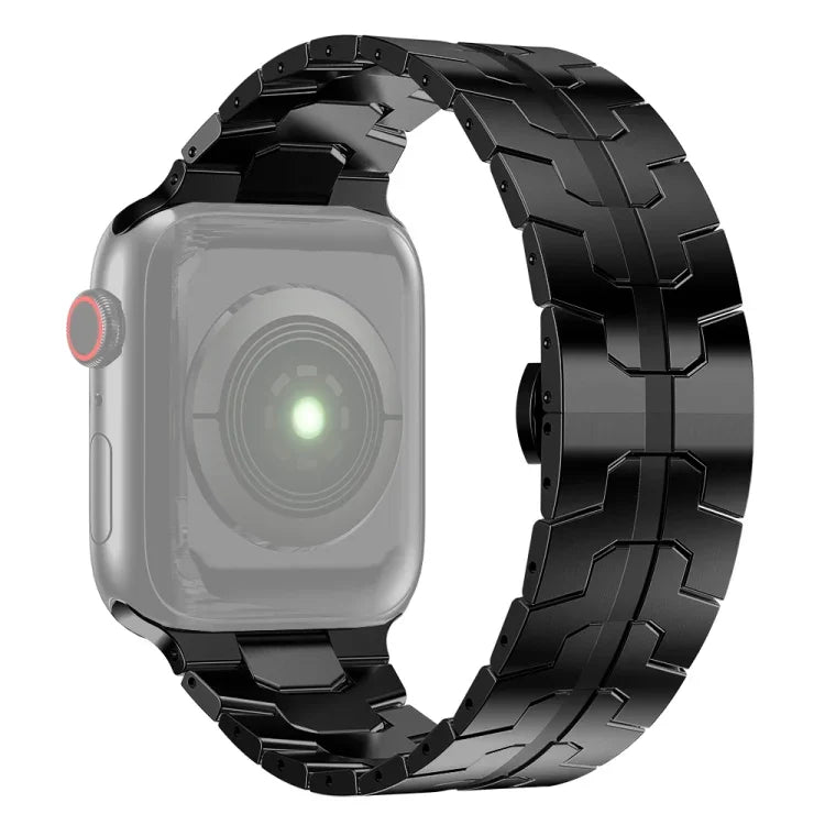 สายรัดนาฬิกาเหล็ก สำหรับ Apple Watch Series, 7 41 มม. / 6&SE&5&4 40 มม. / 3&2&1 38 มม., 7 45 มม. / 6&SE&5&4 44 มม. / 3&2&1 42 มม.