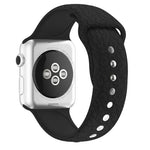 สายรัดนาฬิกาซิลิโคนลายลายเสือดาว สำหรับ Apple Watch Series, 7 41 มม. / 6&SE&5&4 40 มม. / 3&2&1 38 มม., 7 45 มม. / 6&SE&5&4 44 มม. / 3&2&1 42 มม.