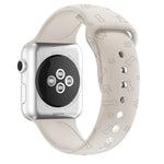 สายรัดนาฬิกาซิลิโคนลายรอยเท้าสุนัข สำหรับ Apple Watch Series, 7 41 มม. / 6&SE&5&4 40 มม. / 3&2&1 38 มม., 7 45 มม. / 6&SE&5&4 44 มม. / 3&2&1 42 มม.
