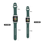 สายรัดนาฬิกาซิลิโคนลายต้นกระบองเพชร สำหรับ Apple Watch Series, 7 41 มม. / 6&SE&5&4 40 มม. / 3&2&1 38 มม., 7 45 มม. / 6&SE&5&4 44 มม. / 3&2&1 42 มม.