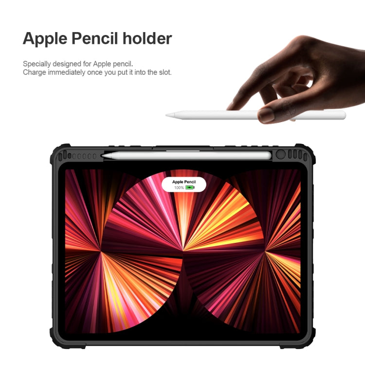 เคสแท็บเล็ตป้องกันอัจฉริยะพร้อมแป้นพิมพ์สัมผัสบลูทูธ NILLKIN สำหรับ iPad Air 10.9 2020 / Air 4 / Air 5 / Pro 11 2020 / 2021 / 2022