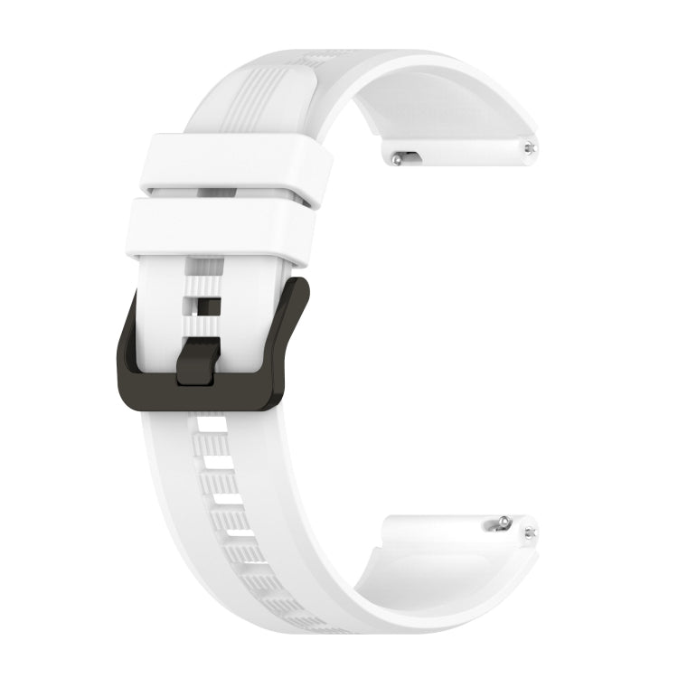 22mm Protruding Head Striped Silicone Watchband, For Honor Watch GS 3