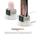 A001 ที่วางชาร์จซิลิโคน 3 ใน 1 สำหรับ iPhone / iWatch / AirPods