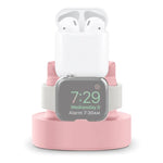 A001 ที่วางชาร์จซิลิโคน 3 ใน 1 สำหรับ iPhone / iWatch / AirPods