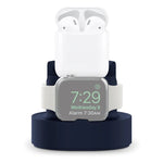A001 ที่วางชาร์จซิลิโคน 3 ใน 1 สำหรับ iPhone / iWatch / AirPods
