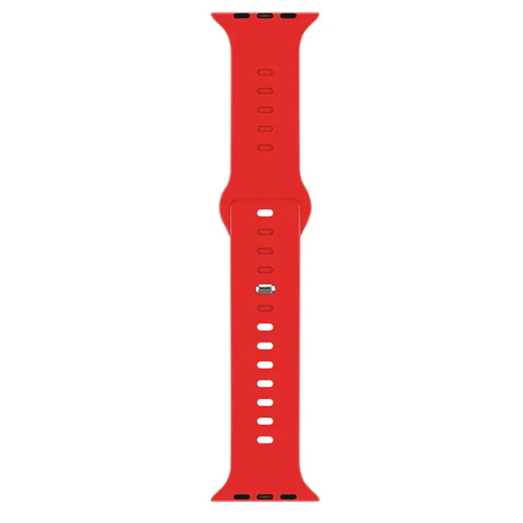 สายซิลิโคนเนื้อลิควิดสำหรับ Apple Watch Series, 7 45mm / 6&SE&5&4 44mm / 3&2&1 42mm
