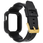 สายสปอร์ตคาร์บอนไฟเบอร์แบบบูรณาการสำหรับ Apple Watch Series, 7 41mm / 6&SE&5&4 40mm / 3&2&1 38mm, 7 45mm / 6&SE&5&4 44mm / 3&2&1 42mm
