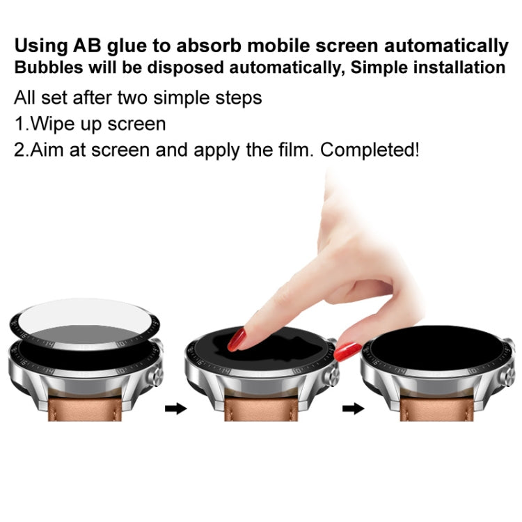 IMAK HD High Transparent Wear-resistant Watch Screen Protective Film, For Garmin Fenix 7S, For Garmin Fenix 7X, For Xiaomi Mibro Watch X1