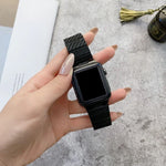 สายลายคาร์บอนไฟเบอร์ DD29 สำหรับ Apple Watch Series, 7 41mm / 6&SE&5&4 40mm / 3&2&1 38mm, 7 45mm / 6&SE&5&4 44mm / 3&2&1 42mm