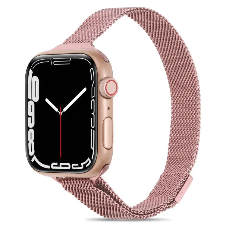 สายมิลานีสเอวเล็กสำหรับ Apple Watch Series, 7 41mm / 6&SE&5&4 40mm / 3&2&1 38mm, 7 45mm / 6&SE&5&4 44mm / 3&2&1 42mm