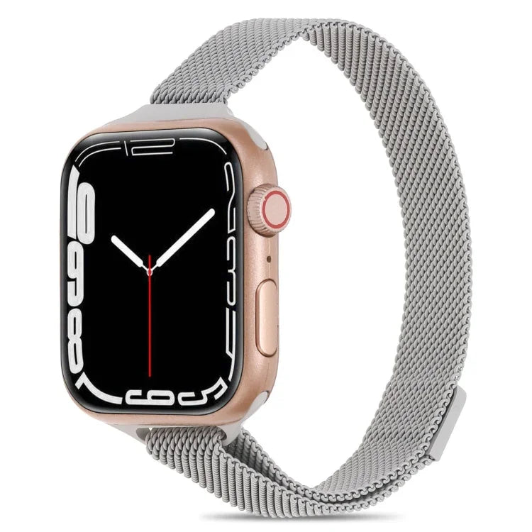 สายมิลานีสเอวเล็กสำหรับ Apple Watch Series, 7 41mm / 6&SE&5&4 40mm / 3&2&1 38mm, 7 45mm / 6&SE&5&4 44mm / 3&2&1 42mm
