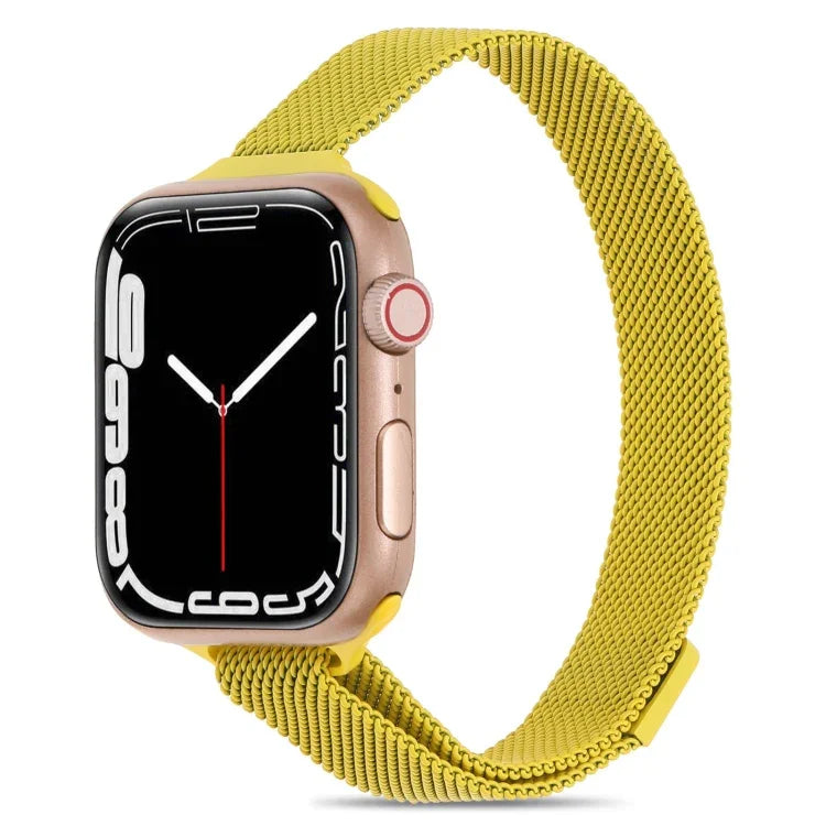 สายมิลานีสเอวเล็กสำหรับ Apple Watch Series, 7 41mm / 6&SE&5&4 40mm / 3&2&1 38mm, 7 45mm / 6&SE&5&4 44mm / 3&2&1 42mm