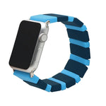 สายรัดนาฬิกาซิลิโคนแบบต่อ สำหรับ Apple Watch Series, 7 41mm / 6&SE&5&4 40mm / 3&2&1 38mm, 7 45mm / 6&SE&5&4 44mm / 3&2&1 42mm
