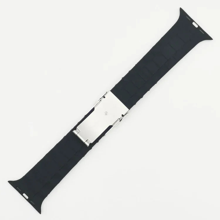 สายรัดนาฬิกาแบบสามเม็ด สำหรับ Apple Watch Series, 7 41mm / 6&SE&5&4 40mm / 3&2&1 38mm, 7 45mm / 6&SE&5&4 44mm / 3&2&1 42mm
