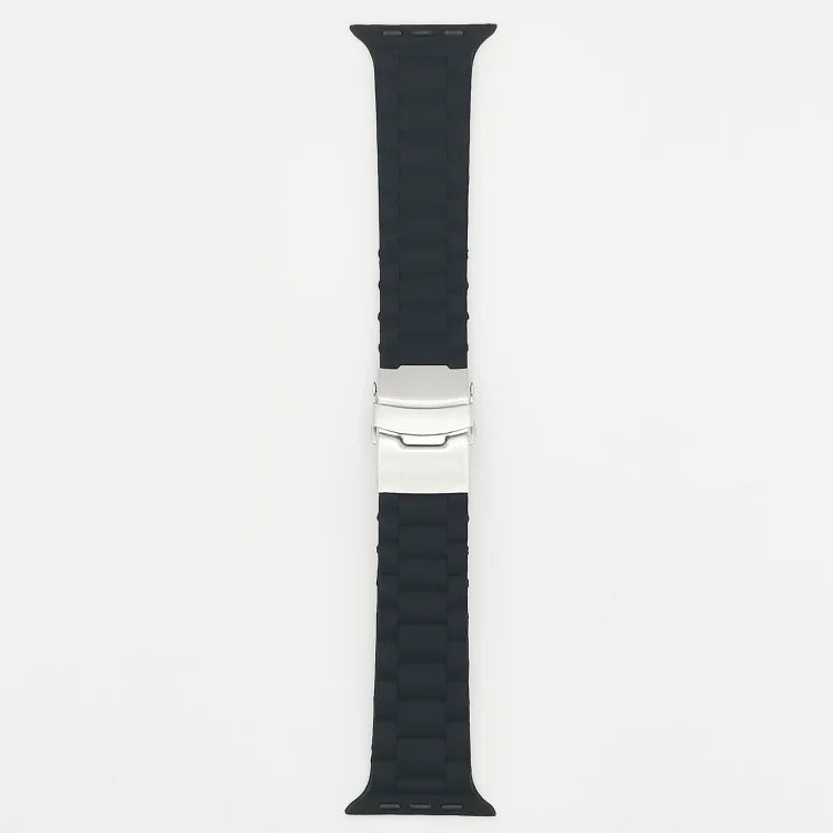 สายรัดนาฬิกาแบบสามเม็ด สำหรับ Apple Watch Series, 7 41mm / 6&SE&5&4 40mm / 3&2&1 38mm, 7 45mm / 6&SE&5&4 44mm / 3&2&1 42mm