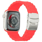 สายรัดนาฬิกาแบบสามเม็ด สำหรับ Apple Watch Series, 7 41mm / 6&SE&5&4 40mm / 3&2&1 38mm, 7 45mm / 6&SE&5&4 44mm / 3&2&1 42mm