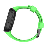 Black Buckle Silicone Watchband, For Garmin Forerunner 35