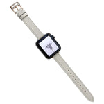 สายรัดนาฬิกาหนังเรียบ สำหรับ Apple Watch Series, 7 41mm / 6&SE&5&4 40mm / 3&2&1 38mm, 7 45mm / 6&SE&5&4 44mm / 3&2&1 42mm
