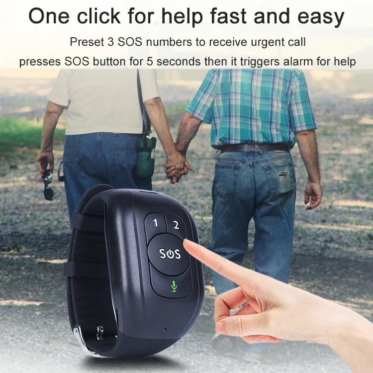 RF-V48 4G Waterproof Anti-lost GPS Positioning Smart Watch, Band A, Band A, Band B
