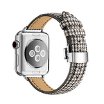 สายรัดนาฬิกาหัวเข็มขัดผีเสื้อบาง สำหรับ Apple Watch Series, 7 41mm / 6&SE&5&4 40mm / 3&2&1 38mm