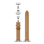 สายรัดนาฬิกาหัวเข็มขัดผีเสื้อบาง สำหรับ Apple Watch Series, 7 41mm / 6&SE&5&4 40mm / 3&2&1 38mm