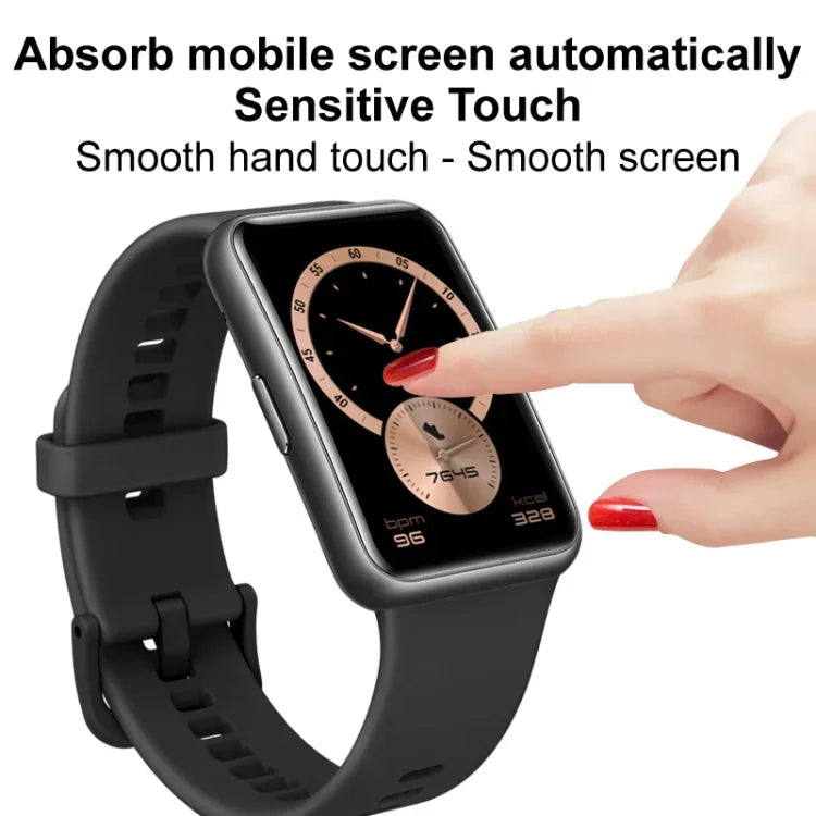 ฟิล์มป้องกันนาฬิกา IMAK Plexiglass HD สำหรับ TicWatch GTH Pro สำหรับ Samsung Galaxy Watch 3 41 มม. สำหรับ Samsung Galaxy Watch 3 45 มม. สำหรับ Samsung Galaxy Watch 4 42 มม. สำหรับ Samsung Galaxy Watch 4 46 มม.