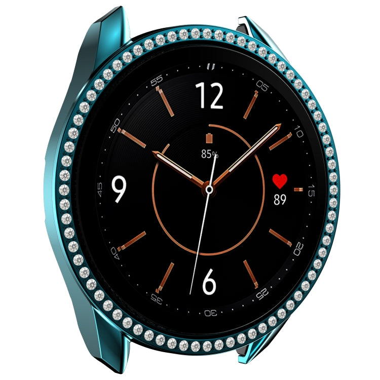 เคสใส่หน้าปัดนาฬิกา PC ประดับเพชรแถวเดียว สำหรับ Samsung Galaxy Watch 3 41 มม.