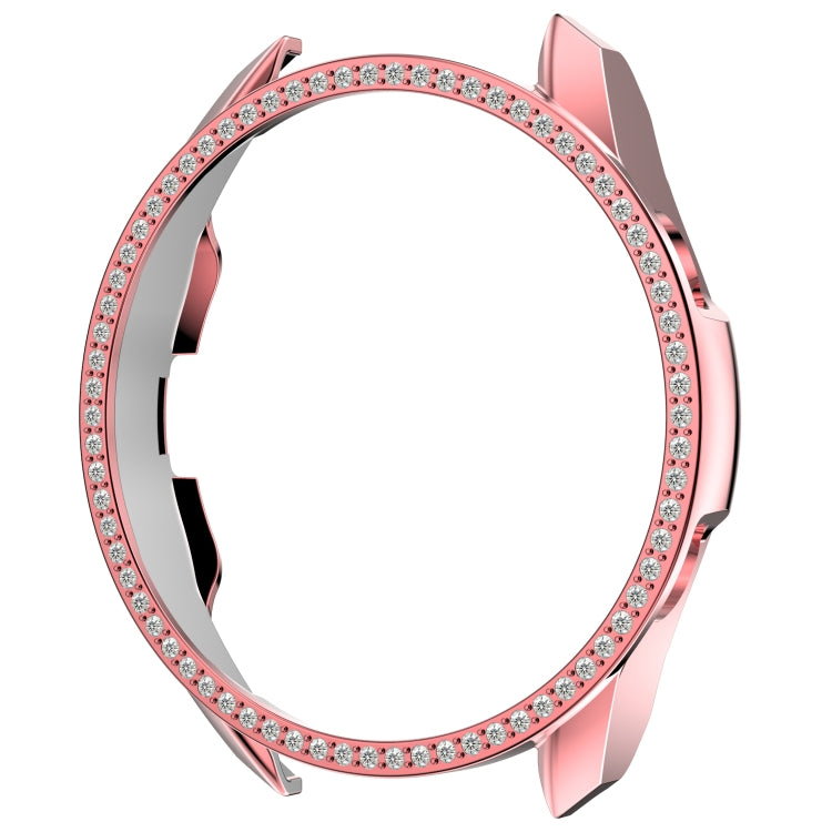 เคสใส่หน้าปัดนาฬิกา PC ประดับเพชรแถวเดียว สำหรับ Samsung Galaxy Watch 3 41 มม.