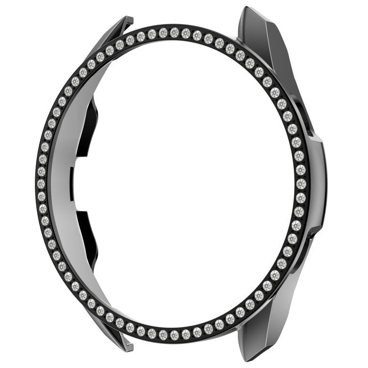 เคสใส่หน้าปัดนาฬิกา PC ประดับเพชรแถวเดียว สำหรับ Samsung Galaxy Watch 3 41 มม.