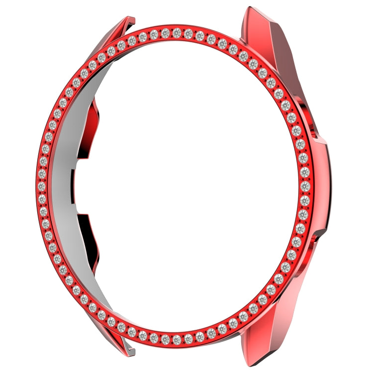 เคสใส่หน้าปัดนาฬิกา PC ประดับเพชรแถวเดียว สำหรับ Samsung Galaxy Watch 3 41 มม.