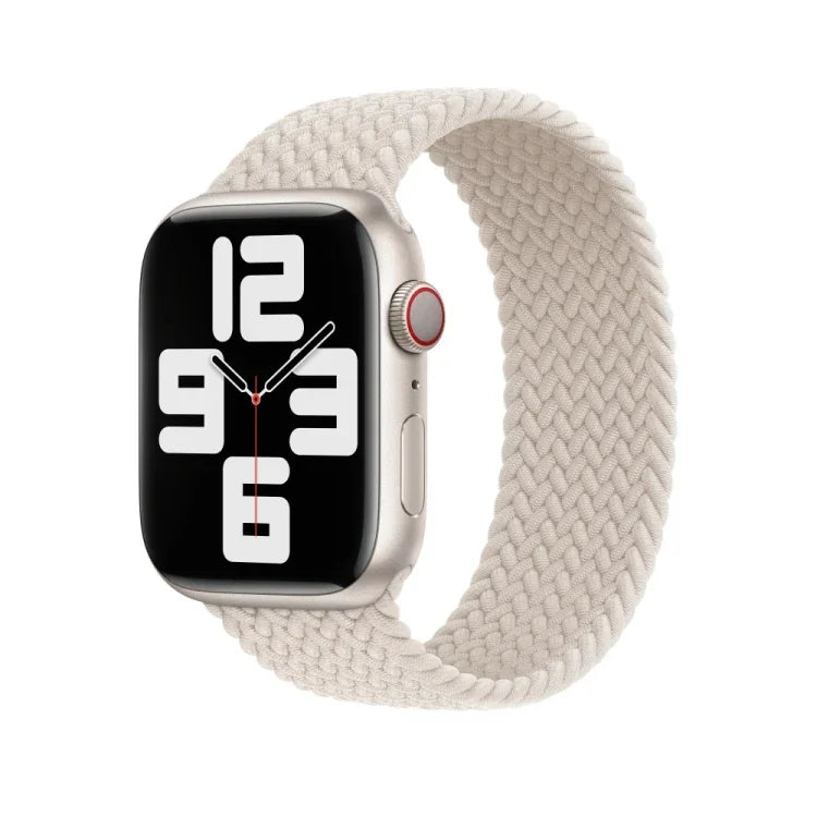 สายรัดนาฬิกาถักไนลอน สำหรับ Apple Watch Series 7 41mm / 6&SE&5&4 40mm / 3&2&1 38mm, 130mm, 145mm, 155mm