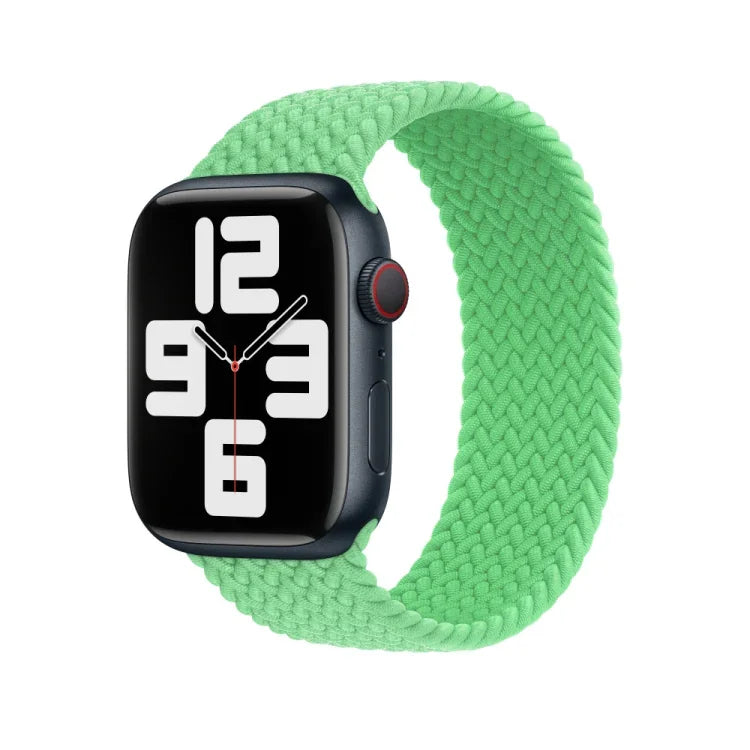 สายรัดนาฬิกาถักไนลอน สำหรับ Apple Watch Series 7 45mm / 6&SE&5&4 44mm / 3&2&1 42mm, 135mm, 150mm, 165mm