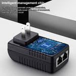 อะแดปเตอร์ไฟ POE / LAD สำหรับเราเตอร์ AP ไร้สาย, 12V 1A, 12V 2A, 15V 1A, 24V 1A, 48V 0.5A