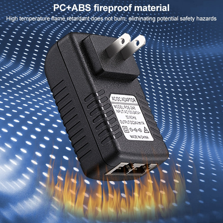 อะแดปเตอร์ไฟ POE / LAD สำหรับเราเตอร์ AP ไร้สาย, 12V 1A, 12V 2A, 15V 1A, 24V 1A, 48V 0.5A