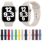 สายรัดนาฬิกาซิลิโคน สำหรับ Apple Watch Series, สำหรับ Apple Watch 42mm / 41mm / 40mm / 38mm, สำหรับ Apple Watch 46mm / 49mm / 45mm / 44mm