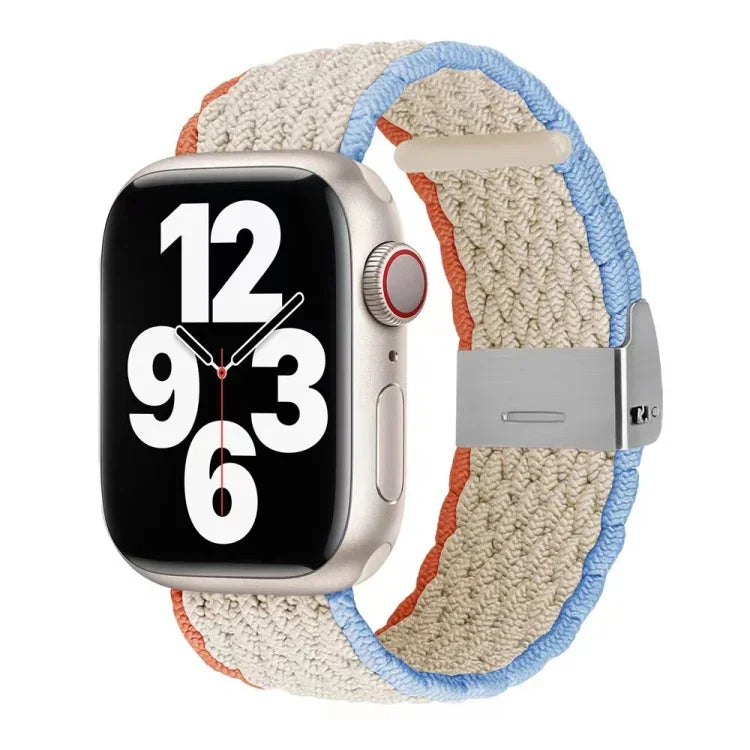 สายถักไนลอนสำหรับ Apple Watch Series, 7 41มม. / 6&SE&5&4 40มม. / 3&2&1 38มม.