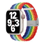 สายถักไนลอนสำหรับ Apple Watch Series, 7 41มม. / 6&SE&5&4 40มม. / 3&2&1 38มม.