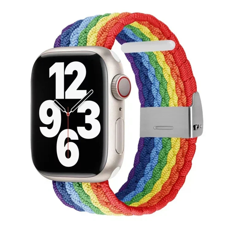 สายถักไนลอนสำหรับ Apple Watch Series, 7 41มม. / 6&SE&5&4 40มม. / 3&2&1 38มม.