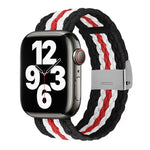 สายถักไนลอนสำหรับ Apple Watch Series, 7 41มม. / 6&SE&5&4 40มม. / 3&2&1 38มม.