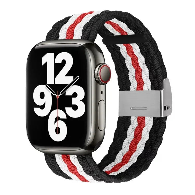 สายถักไนลอนสำหรับ Apple Watch Series, 7 41มม. / 6&SE&5&4 40มม. / 3&2&1 38มม.