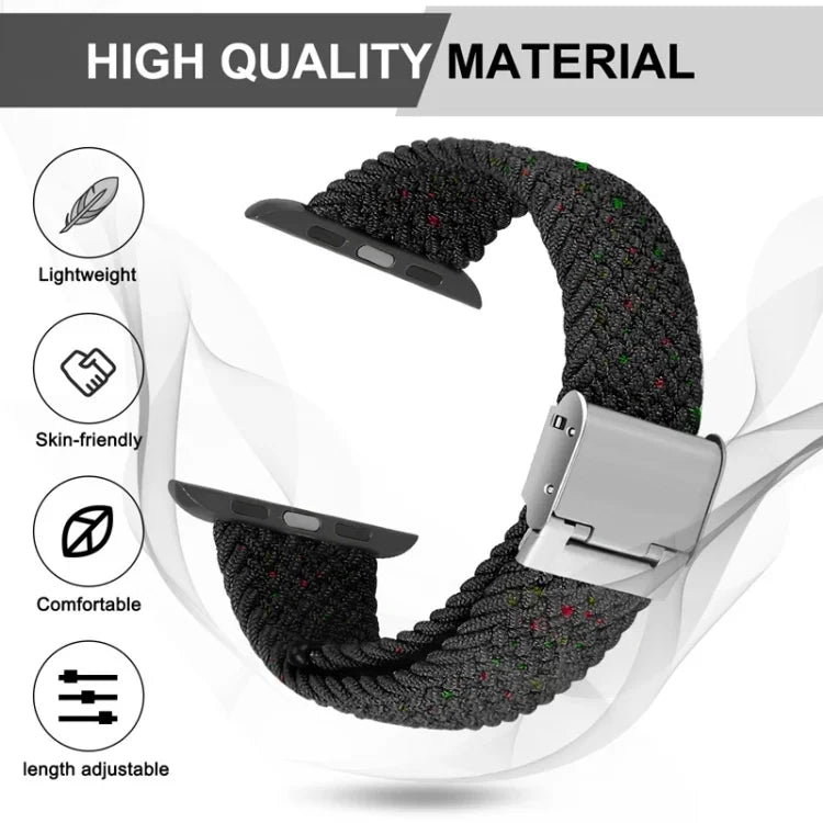 สายถักไนลอนสำหรับ Apple Watch Series, 7 41มม. / 6&SE&5&4 40มม. / 3&2&1 38มม.