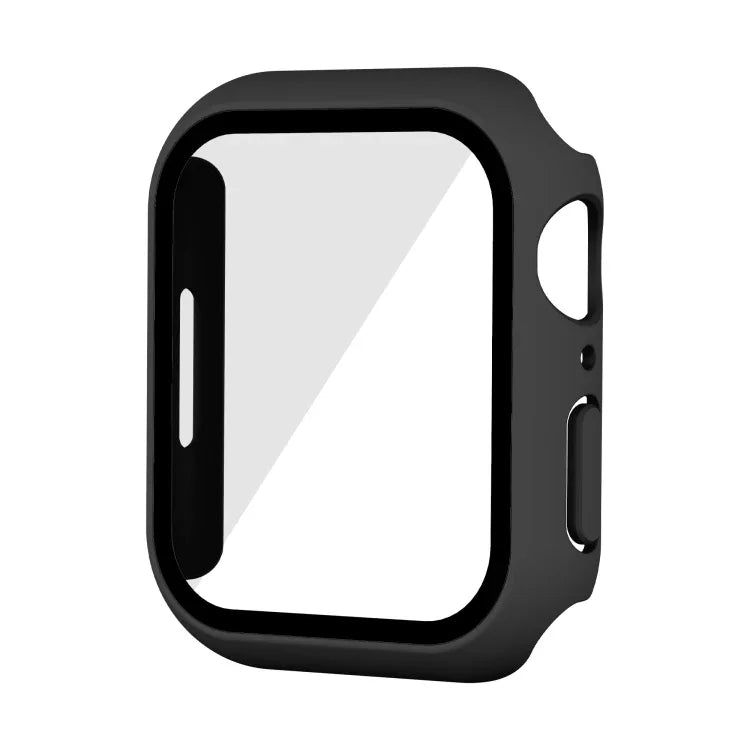 เคสกันน้ำ PC+ฟิล์มกระจกนิรภัยสำหรับ Apple Watch Series 9 / 8 / 7 41มม., สำหรับ Apple Watch Series 9 / 8 / 7 45มม.
