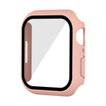 เคสกันน้ำ PC+ฟิล์มกระจกนิรภัยสำหรับ Apple Watch Series 9 / 8 / 7 41มม., สำหรับ Apple Watch Series 9 / 8 / 7 45มม.