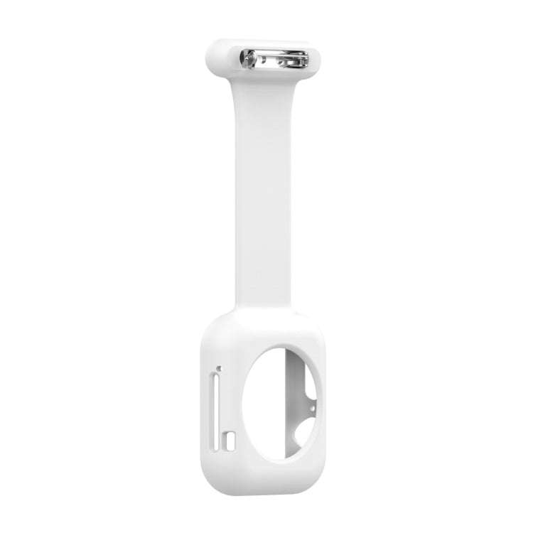 ซิลิโคนสายเข็มกลัดนาฬิกาพยาบาลสำหรับ Apple Watch Series, 7 41mm / 6&SE&5&4 40mm / 3&2&1 38mm, 7 45mm / 6&SE&5&4 44mm / 3&2&1 42mm