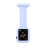 ซิลิโคนสายเข็มกลัดนาฬิกาพยาบาลสำหรับ Apple Watch Series, 7 41mm / 6&SE&5&4 40mm / 3&2&1 38mm, 7 45mm / 6&SE&5&4 44mm / 3&2&1 42mm